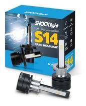 Super Led Branco Shocklight Encaixe H1 S14 Lançamento 3600lm Super Led Branco Shocklight Encaixe H1 S14 Lançamento 3600lm