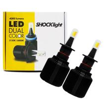 Super Led Dual Color 3150K / 6000K H13 12V 4000 Lumens SLL-DC10013 - Shocklight Super Led Dual Color 3150K / 6000K H13 12V 4000 Lumens SLL-DC10013 - Shocklight