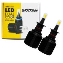 Super Led Dual Color 3150K / 6000K H3 12V 4000LM SLL-DC10003 - Shocklight