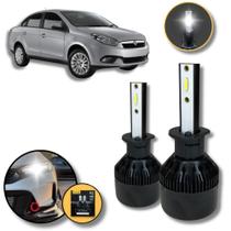 Super Led Farol De Milha H1 Fiat Grand Siena 7800 Lumens 6000K Super Led Farol De Milha H1 Fiat Grand Siena 7800 Lumens 6000K