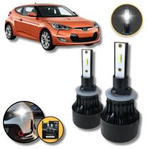 Super Led Farol Milha Hyundai Veloster 2011-2013 7800 Lumens 6000K H27 Code