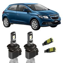 Super Led H4 Sem Erro 6000k Onix Todos Foco Simples + T10 Super Led H4 Sem Erro 6000k Onix Todos Foco Simples + T10