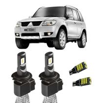 Super Led H4 Sem Erro 6000k Pajero TR4 2004 A 2010 + T10 Super Led H4 Sem Erro 6000k Pajero TR4 2004 A 2010 + T10