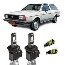 Super Led H4 Sem Erro 6000k Parati 1992 A 1999 + Pingo T10