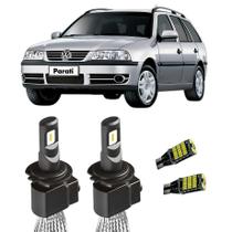 Super Led H4 Sem Erro 6000k Parati 2006 A 2013 + Pingo T10