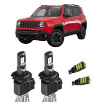 Super Led H4 Sem Erro 6000k Renegade 2016 Em Diante + T10