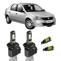 Super Led H4 Sem Erro 8000LM Logan 2007 A 2013 + Pingo T10 Super Led H4 Sem Erro 8000LM Logan 2007 A 2013 + Pingo T10