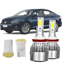 Super Led Luz Baixa Novo Virtus 6000k Tipo Xenon