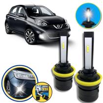 Super Led Nissan March Farol de Milha Headligth Nano S14 6000k