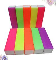 Super Lixa Polidora Bloco Fecha Poros Unha Gel 05 Unidades