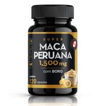 Super Ma ca Pe ruana Black Com Boro 120 cápsulas Suplemento Premium DailyLife Super Ma ca Pe ruana Black Com Boro 120 cápsulas Suplemento Premium DailyLife