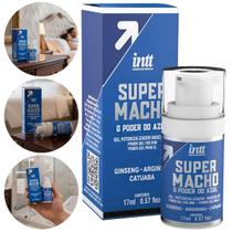 Super Macho Gel Excitante Masculino Intt Efeito Quente 17ml Super Macho Gel Excitante Masculino Intt Efeito Quente 17ml