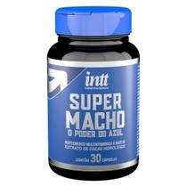 Super Macho Suplemento Multivitamínico Masculino 30 cápsulas Intt