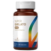 Super Magnésio Quelato 300mg Elementar 60 cápsulas - Natulha Super Magnésio Quelato 300mg Elementar 60 cápsulas - Natulha
