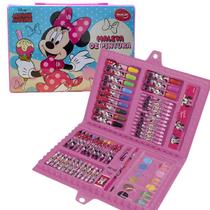 Super Maleta de Pintura Com 72 Peças Disney Minnie 22335 Super Maleta de Pintura Com 72 Peças Disney Minnie 22335