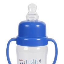 Super Mamadeira Bico Silicone Ortodôntico com Alça 300ml - Menino Menina - Estampas Variadas