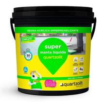 Super Manta Liquida Branca Gl 4kg - Quartzolit Super Manta Liquida Branca Gl 4kg - Quartzolit