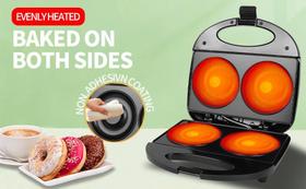 Super Maquina 2 Donuts Grande 10Cm Confeitaria Culinária