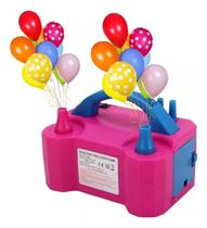 Super Máquina Bomba De Encher Balão Bexigas Elétrico 2 Bicos