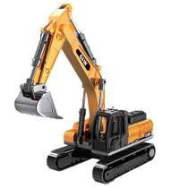 Super Máquina Escavadeira Realista Trator Coleção Esc 1:64