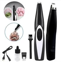 Super Maquininha Tosa Kit Pet Silenciosa Aparador Recarregável Cachorro Gato acabamento de patas