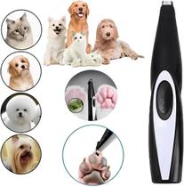 Super Maquininha Tosa Kit Pet Silenciosa Aparador Recarregável Cachorro Gato acabamento de patas