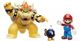 Super Mario Batalha De Lava Do Bowser e Bob-Omb - Sunny