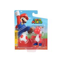 Super Mario - Boneco Yoshi Vermelho 6Cm Com Ovo - Sunny Super Mario - Boneco Yoshi Vermelho 6Cm Com Ovo - Sunny