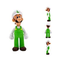 Super Mario Bros Bowser Jr Luigi Wario Goomba Yoshi Toad Waluigi Figuras De Ação Em PVC Modelo