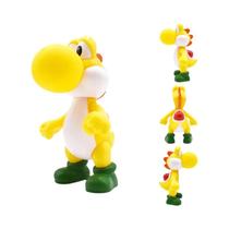 Super Mario Bros Bowser Jr Luigi Wario Goomba Yoshi Toad Waluigi Figuras De Ação Em PVC Modelo