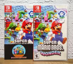 Super Mario Bros Wonder Switch Lacrado Mídia Física Envio Rápido