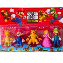 Super Mario Bross Coleção Bonecos Diversos 5 Personagens.