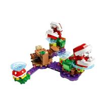 Super Mario Building Blocks Conjunto De Expansão De Planta Piranha Brinquedo De Montagem Infantil