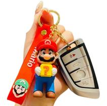 Super Mario Chaveiro Coleção Personagem Mario Chave Carro Super Mario Chaveiro Coleção Personagem Mario Chave Carro