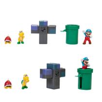 Super Mario - Conjunto Diorama Subterrâneo