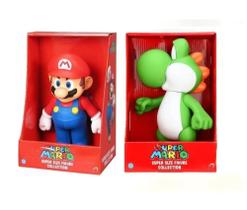 Super Mario E Yoshi - Kit 2 Bonecos Grandes