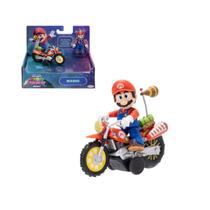 Super Mario Galaxy O Filme Moto Com Boneco Mario 6cm