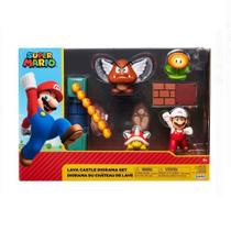 Super Mario Lava Castle Diorama Set 3014