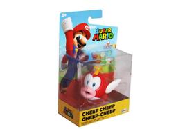 Super Mario World Pacific Coleção 6 Cm Cheep Cheep - Candide