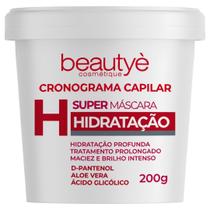 Super Máscara Hidratação Beautyè Cronograma Capilar D-Pantenol Aloe Vera Maciez Brilho 200g Super Máscara Hidratação Beautyè Cronograma Capilar D-Pantenol Aloe Vera Maciez Brilho 200g