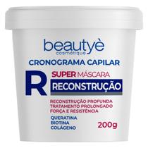 Super Máscara Reconstrução Beautyè Cronograma Capilar Queratina Biotina Colágeno Força 200g Super Máscara Reconstrução Beautyè Cronograma Capilar Queratina Biotina Colágeno Força 200g