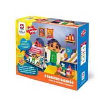 Super massa c/ livro O barbeiro salomão - estrela