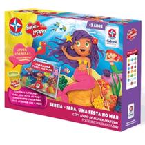 Super Massa Com Livro Festa no Mar Sereia Iara Estrela