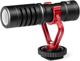 Super Microfone Câmera Vídeo Celular Boya By-Mm1+ Plus Saída