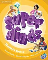 Super minds british 5 sb with dvd-rom - 1st ed - CAMBRIDGE UNIVERSITY