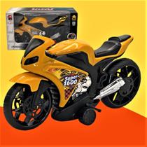 Super Moto 1600 Com Rodas De Fricção Esportiva Brinquedo
