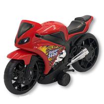 Super Moto 1600 Esportiva com Rodas com Fricção - Vermelho