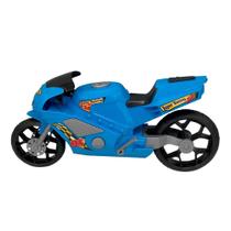 Super Moto 360 Esportiva Infantil Brinquedo Azul