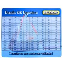 Super Mouse pad Desafio dos 150 depósitos juntar 11 mil