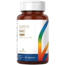 Super NAC (Acetilcisteina HCL) 600mg 30 Capsulas - Natulha